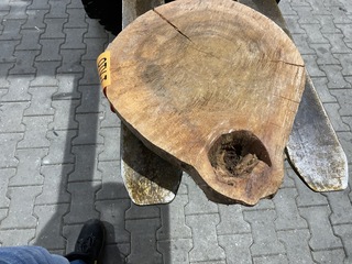Rosewood schijf, Dikte 70mm, Ø 500mm
